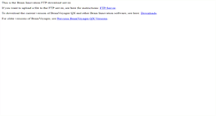 Desktop Screenshot of download.brainvoyager.com