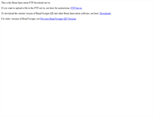 Tablet Screenshot of download.brainvoyager.com